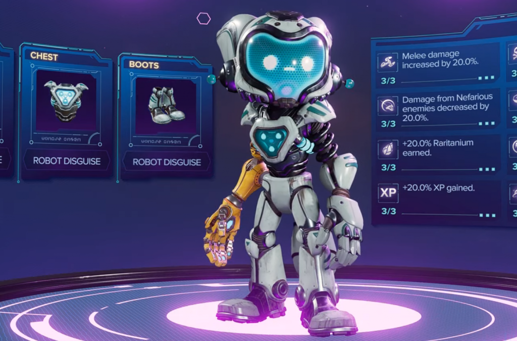 Robot Disguise Armor Set