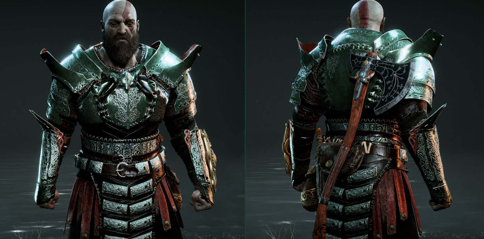 god of war 4 armor sets