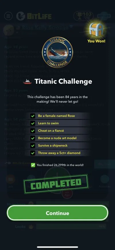 BitLife Titanic Challenge | Ultimate Guide