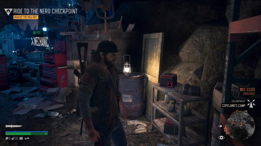 Days Gone Cascade Character Collectible Location 4