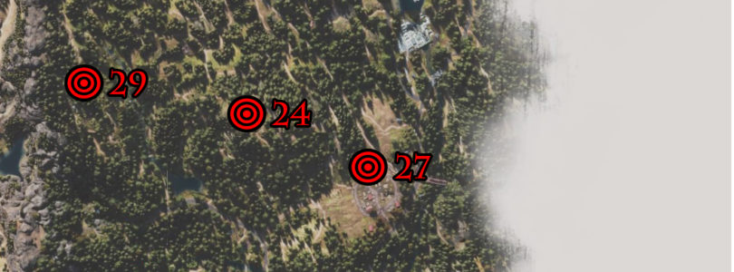 Days Gone Cascade Herbology Plants Collectibles Locations Map