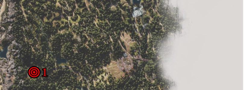 Days Gone Cascade IPCA Tech Locations Map