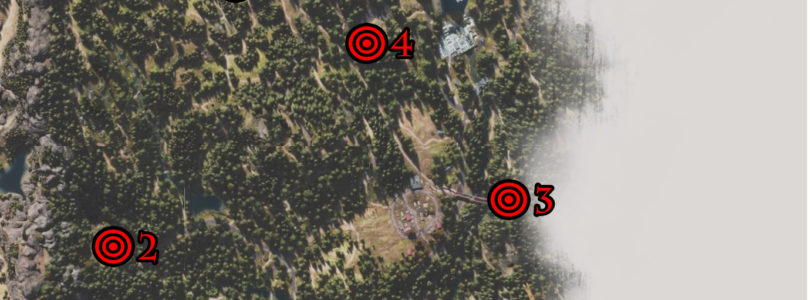 Days Gone Cascade Nero Intel Collectibles Locations Map