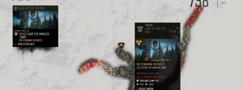 Days Gone Cascade Radio Tower Ambush Camp Location