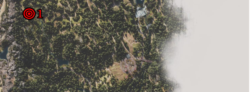 Days Gone Cascade R.I.P Sermon Collectible Location Map