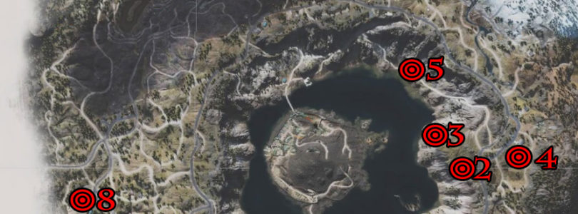 Days Gone Crater Lake Historical Markers Collectibles Locations Map