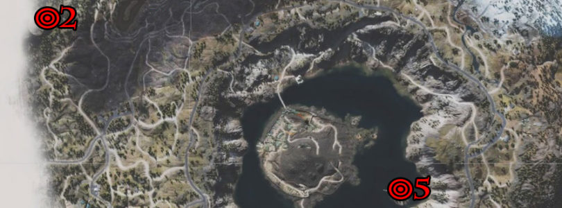 Days Gone Crater Lake Nero Research Sites Locations Map