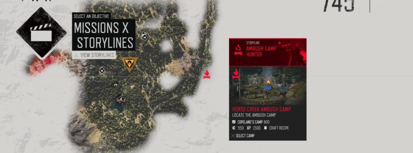 Days Gone Horse Creek Ambush Camp Location