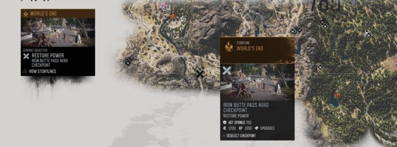 Days Gone Iron Butte Pass Nero Checkpoint Location