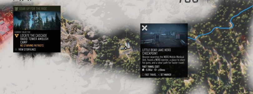 Days Gone Little Bear Lake Nero Checkpoint Location