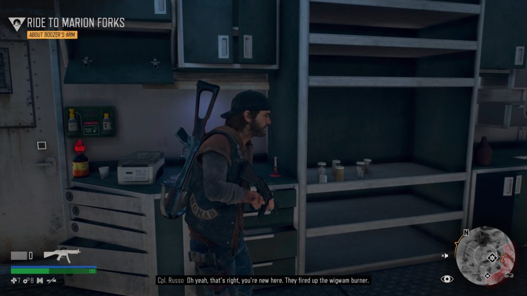 Days Gone Lost Lake Nero Intel Collectible Location 2