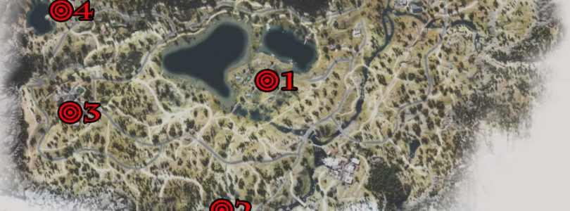 Days Gone Lost Lake Tourism Collectibles Collectibles Locations Map