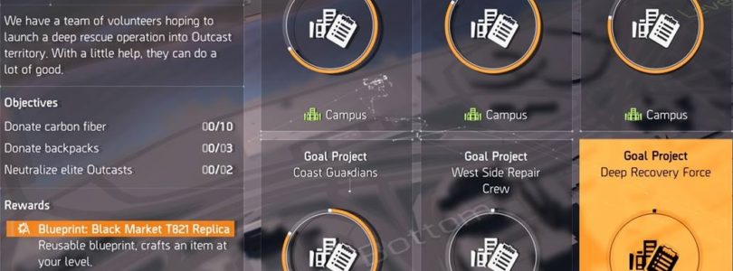 Division 2 Deep Recovery Force Project Guide