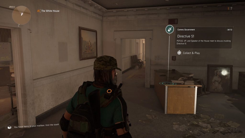 Division 2 Directive 51 Government Comm Collectible Location