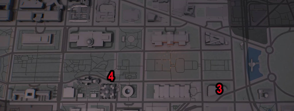 Division 2 East Mall Castle Comms Locations Map