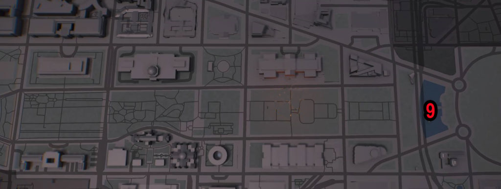 Division 2 East Mall Government Comms Locations Map
