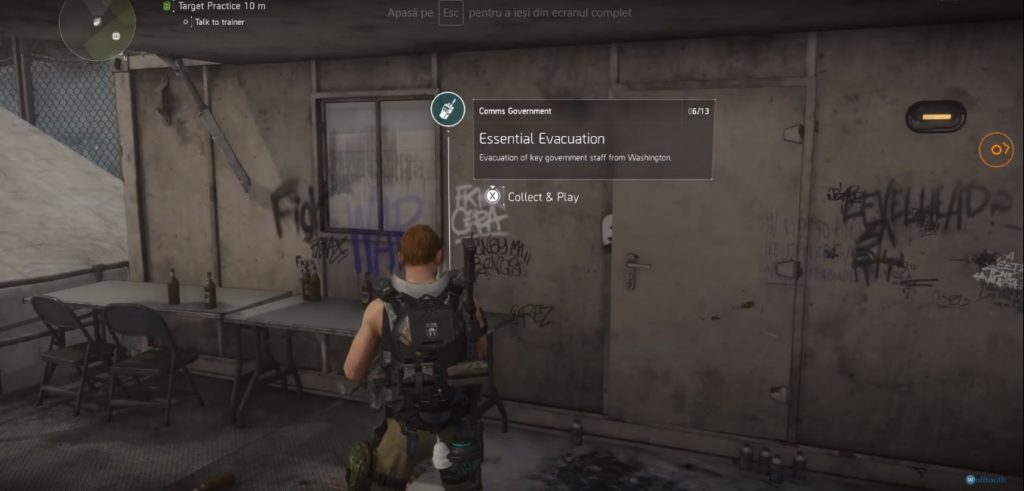 Division 2 Essential Evacuation Government Comm Collectible Location