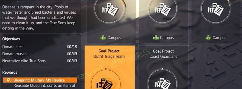 Division 2 Outfit Triage Team Project Guide