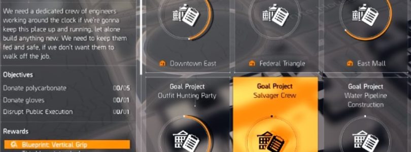 Division 2 Salvager Crew Project Guide
