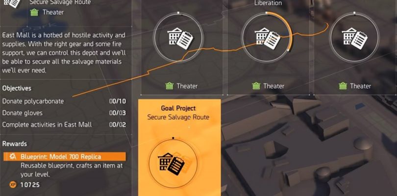 Division 2 Secure Salvage Route Project Guide