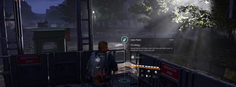 Division 2 Firearms Training Theater Comm Collectible Location