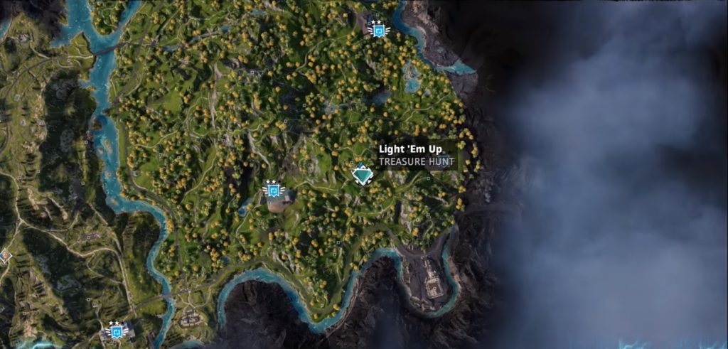 Far Cry New Dawn Light ‘Em Up Treasure Hunt Location