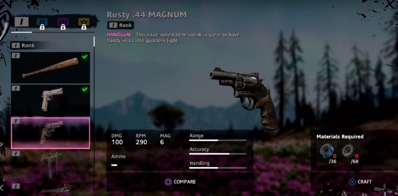 Far Cry New Dawn Rusty .44 Magnum Weapon Location
