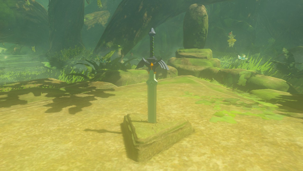Legend of Zelda Guardians Master Sword