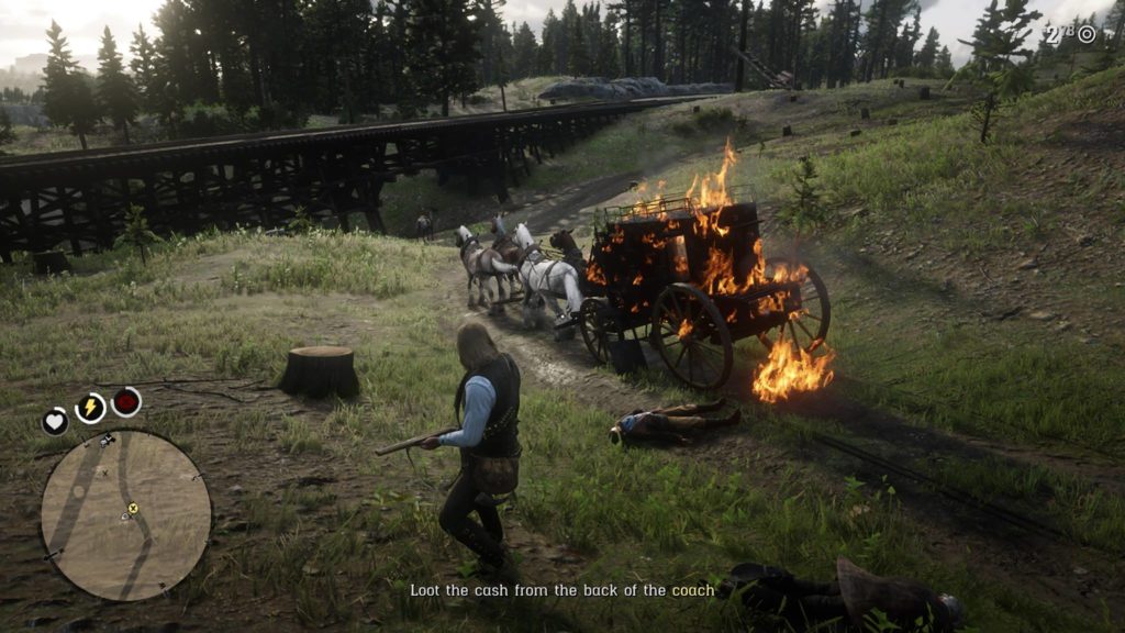 Red Dead Redemption 2 Appleseed Timber Coach Robbery Location