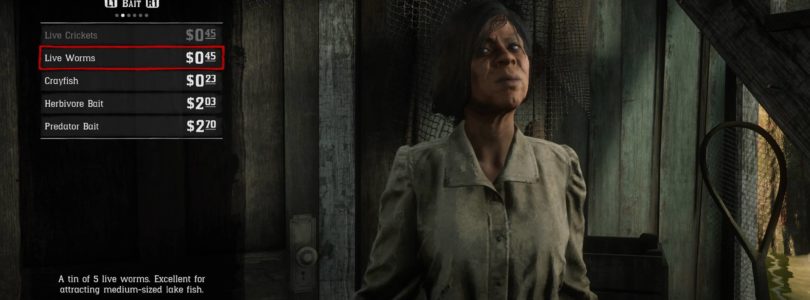 Red Dead Redemption 2 Fishing Baits and Lures