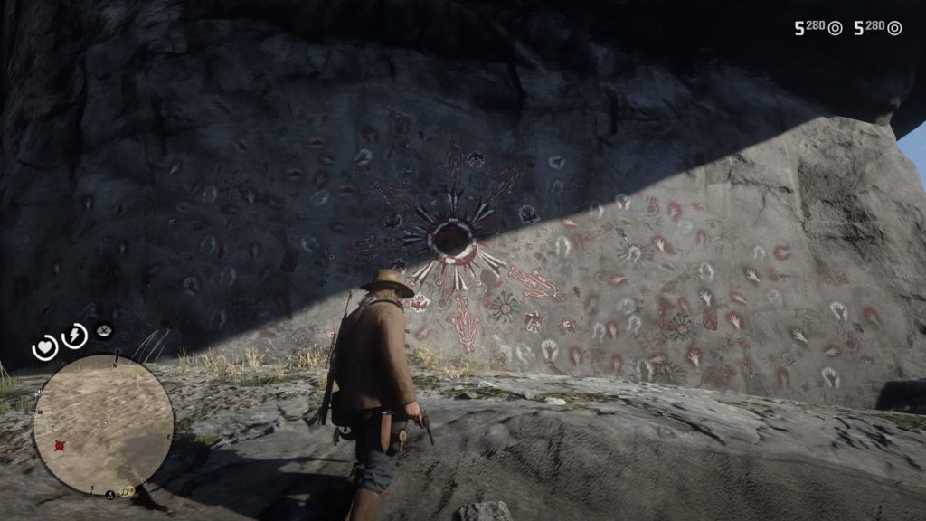 Red Dead Redemption 2 Strange Statues Puzzle Cave Painting 