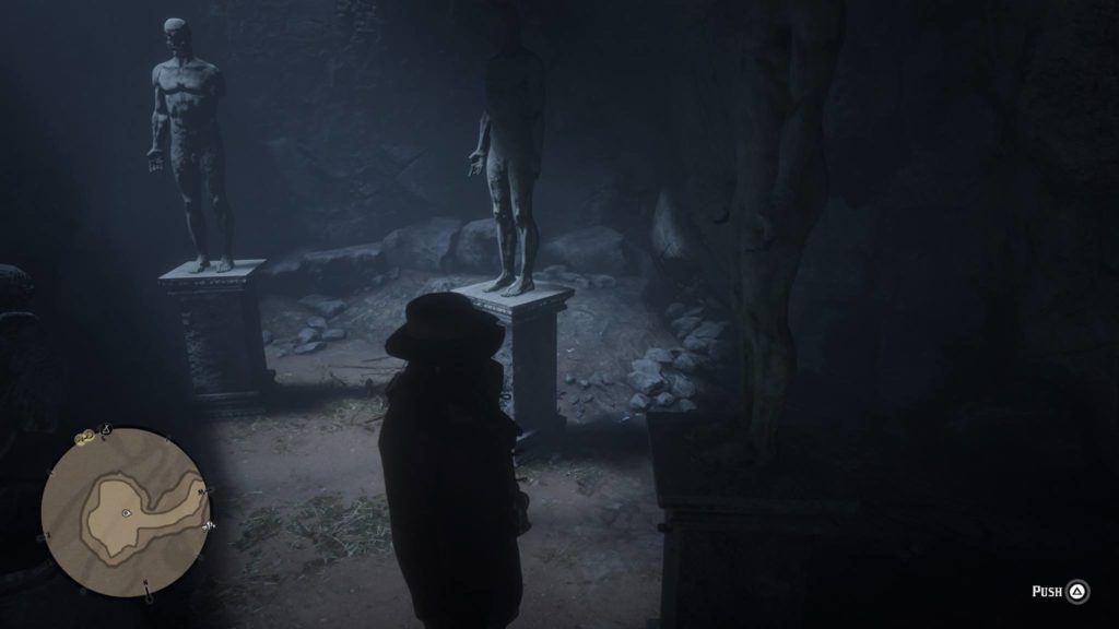 Red Dead Redemption 2 Strange Statues Puzzle Room