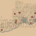 RDR2 All Bounty Hunts Locations Map