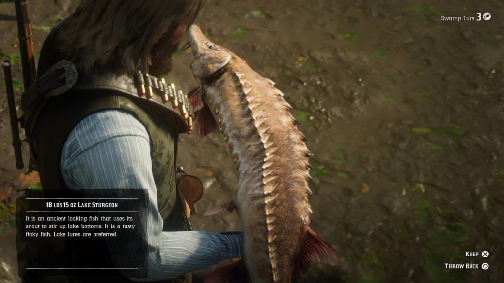 Red Dead Redemption 2 Common Lake Sturgeon