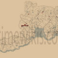 RDR2 All Rock Faces Collectibles Locations Map