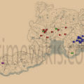 RDR2 Special Chance Encounters Locations Map